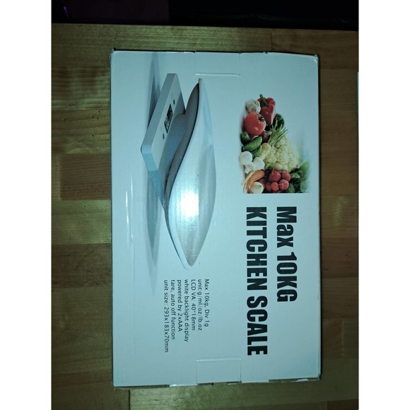 Digital Baby, pet food Scales with LCD Display-small 22 lbs max - Picture 6 of 10